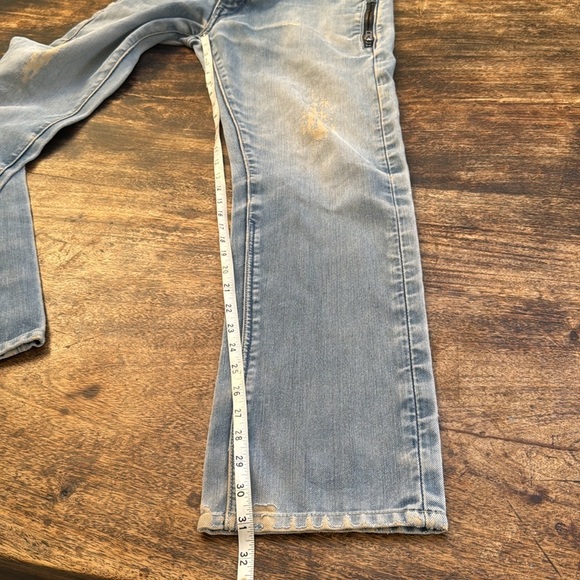 Rare vintage Levi’s 511 faded perfectly distressed jeans size 34 unisex straight - Picture 12 of 17